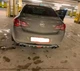 Накладка на задній бампер Opel Astra універсальний колір чорно сріблястий - зображення 2