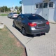 Накладка на задний бампер Hyundai Elantra универсальный цвет черно серебристый - изображение 3