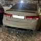 Накладка на задний бампер Hyundai Sonata универсальный цвет черно серебристый - изображение 2