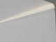 Плинтус потолочный / напольный алюминиевый LEDUA АЛ-106 + рассеиватель для LED ленты накладной 3 м Белый - изображение 10