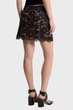 Жіноча чорна спідниця FLORAL LACE Michael Kors 2 MS570HIGTA - изображение 4