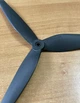 Пропелери Gemfan Turbo 1050 3 лопаті, 1 пара (CW+CCW), армований нейлон, 253mm, 26.6g, чорні - зображення 3