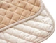 Покрывало паяное Zastelli Camel/квадраты Бежевое Односпальное 140х205 Двухстороннее Флис-микрофибра (2555000001185) - изображение 3