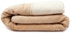 Покрывало паяное Zastelli Camel/квадраты Бежевое Односпальное 140х205 Двухстороннее Флис-микрофибра (2555000001185) - изображение 5