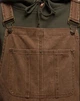 Чоловічий джинсовий комбінезон Patta Canvas Overalls Washed Brown L Коричневий - зображення 7