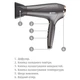 Фен для волос 3600Вт BITEK BT-4015 (4-2505276066) - изображение 5