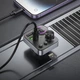 Автомобільний FM-модулятор Hoco E86 48Wmax (PD30W + QC3.0) BT5.4 порти 2xUSB+1xTypeC Black (40020) - зображення 4