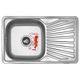 Мийка кухонна Zerix Z7848-08-180D (decor) (ZX1605) - зображення 1