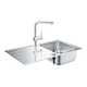 Комплект кухонної мийки і змішувача Grohe K500 (31573SD1) - зображення 1