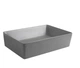 Раковина накладна Mixxus Premium QUADRO-0108 GRAY 550x390x145mm (MP6652) - изображение 10