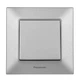 Выключатель одноклавишный Panasonic Arkedia Slim Серебро (WNTC0001-2SL) - изображение 1