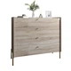 Комод с 4 ящиками LION Wood с золотыми ножками 100х90х45 см Дуб Сонома (LION-042966) - изображение 2