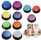 Звуковая кнопка для собак и кошек Pet Button с голосовой командой Малиновый 9×4.5 см - изображение 10