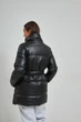 Куртка вкорочена з екошкіри Wear me XXL Чорний (10_24_232_9702) - изображение 3
