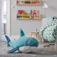 Большая мягкая плюшевая игрушка Акула IKEA BLÅHAJ BLAHAJ 100 см детская синяя игрушка 303.735.88 - изображение 6