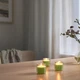 Ароматическая свеча IKEA LÖVSKOGSLUND Яблоко 5 см х 12 часов горения декоративная аромасвеча в стакане - изображение 7