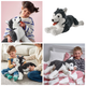Большая мягкая плюшевая игрушка Хаски IKEA LIVLIG 57 см детская игрушка собака 402.979.90 - изображение 2