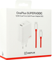 Ładowarka sieciowa OnePlus Supervooc Dual Ports GaN 120 W + Kabel USB-C White (6921815627715) - obraz 5