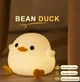 Ночник детский DS-DUCK-01 в форме мультяшной утки силиконовый мягкий сенсорный с аккумулятором Белый (0003) - изображение 2