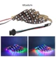 Адресная светодиодная 2812 LED лента RGB 5050 60 диодов/метр 5 вольт IP20 - изображение 3