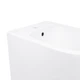 Биде напольное Qtap Scorpio 530x360x395 White QT14441003CW - изображение 5