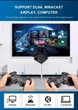 Игровая консоль M8 mini 4K Android TV с двумя джойстиками ОС Android 10 Черный (127-14-16189) - изображение 4