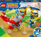 Zestaw klockow LEGO Tails z warsztatem i samolot Tornado 376 elementow (76991) (955555908913633) - Outlet - obraz 1