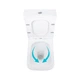 Унитаз напольный Qtap Aries Rimless безободковый с сиденьем Soft-close WHITE QT03228302W - изображение 6