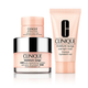 Zestaw do pielęgnacji twarzy Clinique Krem nawilżający Moisture Surge 100-H 50 ml + Maska na noc Moisture Surge 30 ml + Krem pod oczy All About Eyes 5 ml + Kosmetyczka (0192333236673) - obraz 2
