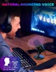 Мікрофон ігровий Onikuma USB Condenser Gaming Microphone M830 з RGB підсвіткою Black - зображення 11