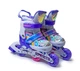 Детские раздвижные ролики Rainbow Scale Sports фиолетовые, размер 26-29. Все колеса светятся - изображение 4