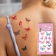 Татуировки временные TATTOOSHKA «Акварельные бабочки» L-77 - изображение 1