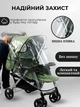 Универсальный дождевик для детской коляски с вентиляционными отверствиями Прозрачный (401641) - изображение 2