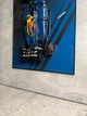 Арт Держатель Рамка на Стену 80x50 см. для Фирменного Конструктора Technic F1 Oracle Red Bull Racing RB20 (42206) Ред Булл Формула 1 Сезон 2024 - Type-E - изображение 4
