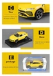 Модель автомобіля Lamborghini Urus Maisto 1:24 — металева колекційна машинка з відкривними дверима та гумовими колесами - зображення 7