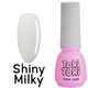 База для нігтів камуфлююча з шимером Shiny Milky (молочна) Toki Toki 5 мл - зображення 1