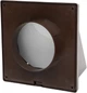 Вытяжной колпак с обратным клапаном AirRoxy 125 brown пластик коричневый 02-502BR - изображение 9