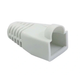 Хвостовик Hyperline BOOT-RJ45-WH ізолюючий білий для роз'єму RJ-45 кабель Ø до 6.0 мм - зображення 3