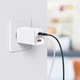 Адаптер - блок сетевой Baseus GaN5 Pro Fast Charger 65W + C to C кабель белый - изображение 6