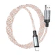 Кабель с RGB подсветкой Hoco U112 Shine USB to Lightning - изображение 3