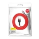 Кабель Micro USB BASEUS cafule CAMKLF-B09 1 метр красный - изображение 2