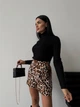 Жіночі літні короткі шорти з леопардовим принтом Uaclothes M Коричневий (like32868-130841352) - изображение 2
