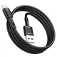 Кабель HOCO X83 Micro-USB Victory 1 метр чорний - зображення 1