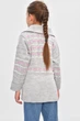 Кофта десткая для девочки серого цвета KIDS рост 110 см: 110 - 116 см (27 р) (201557) - изображение 3
