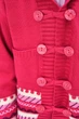 Кофта десткая для девочки темно-розового цвета KIDS рост 104 см: 104 - 110 см (28 р) (201595) - изображение 4