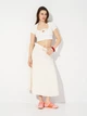 Платье женское Zara 2746/841 S Бежевое (02746841307028) - изображение 3