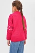Кофта десткая для девочки темно-розового цвета KIDS рост 110 см: 110 - 116 см (27 р) (201457) - изображение 3