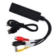 EasyCAP USB Type-C видеозахват для оцифровки видеокассет – адаптер аудио/видео RCA AV-S-Video на USB для TV, VHS, DVD, Raspberry Pi, Linux, Ubuntu - изображение 2