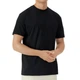 Базовая мужская футболка Gildan Light Cotton чёрная S - изображение 2