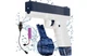 Водяной пистолет электрический аккумуляторный Glock Water Gun 2 обоймы - изображение 1